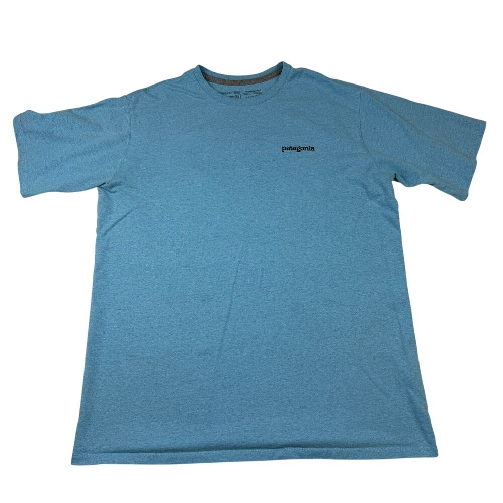 Patagonia Responsibili-Tee T-Shirt Medium Blue